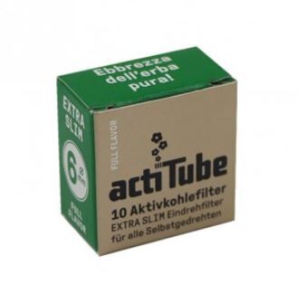 ACTITUBE FILTROS CARBON ACTIVO XTRA SLIM 6MM 20X10