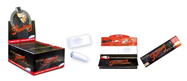 PAPEL SMOKING DELUXE KS+TIPS 2.0 (24LIB/33TIPS+33PAPEL)