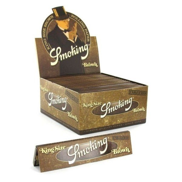 PAPEL SMOKING BROWN KING SIZE