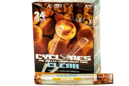 CYCLONES CLEAR 1X24 PEACH