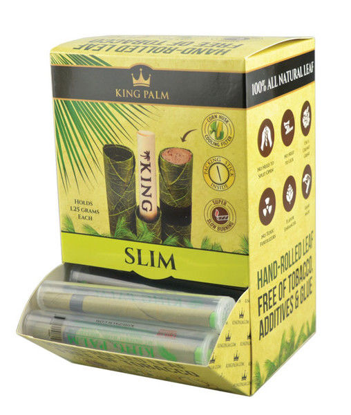 DISPLAY TUBO KING PALM SLIM 50 UNIDADES