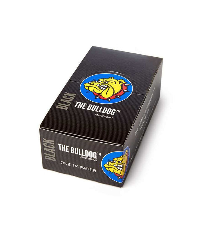 THE BULLDOG PAPEL BLACK 1 1/4 (25 LIBRILLOS)