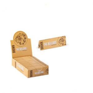 THE BULLDOG PAPEL BROWN 1 1/4 (25 LIBRILLOS)