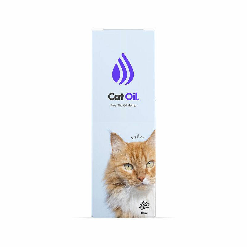 LIFE CBD ACEITE PARA GATOS CAT OIL 10ML (SABOR SALMON)