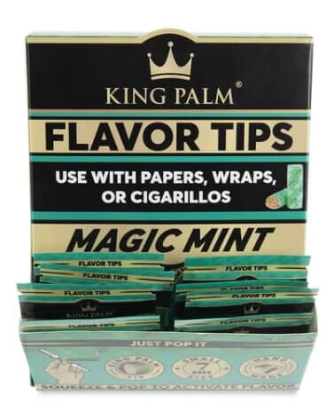 KING PALM FLAVOR TIPS MAGIC MINT 7MM