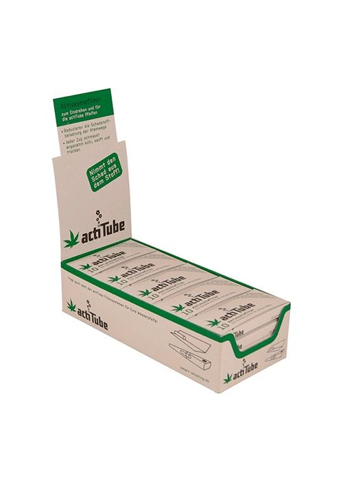 ACTITUBE DISPLAY FILTRO CARBÓN ACTIVO 8MM 25X10