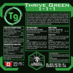 LIBERTY NUTRIENTS THRIVE DRIVE GREEN 4L